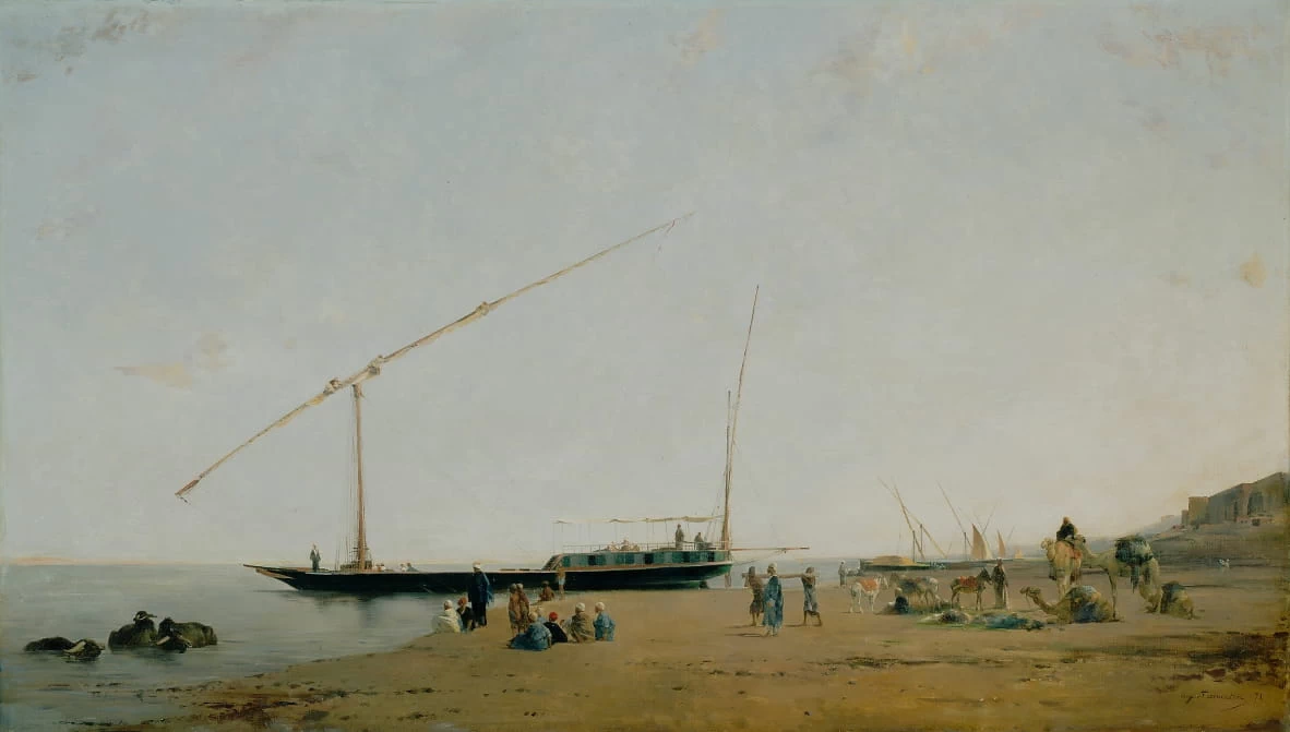 Sul Nilo vicino a Philae - Art Institute of Chicago